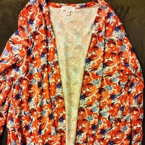 Colorful floral sweater